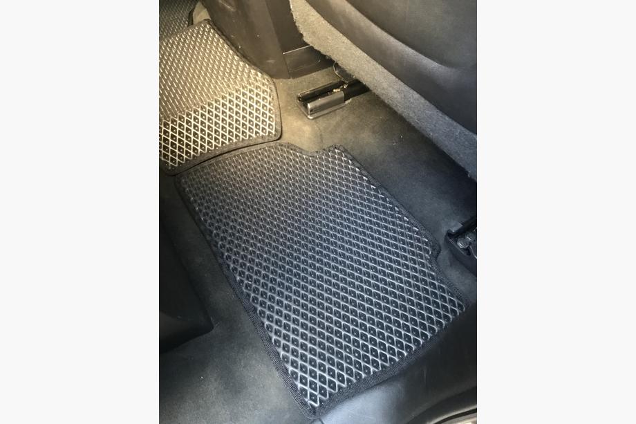 Chevrolet Suburban 2014-2019 рр. Поліуретанові килимки 3 ряди (EVA, чорні) Фото 4