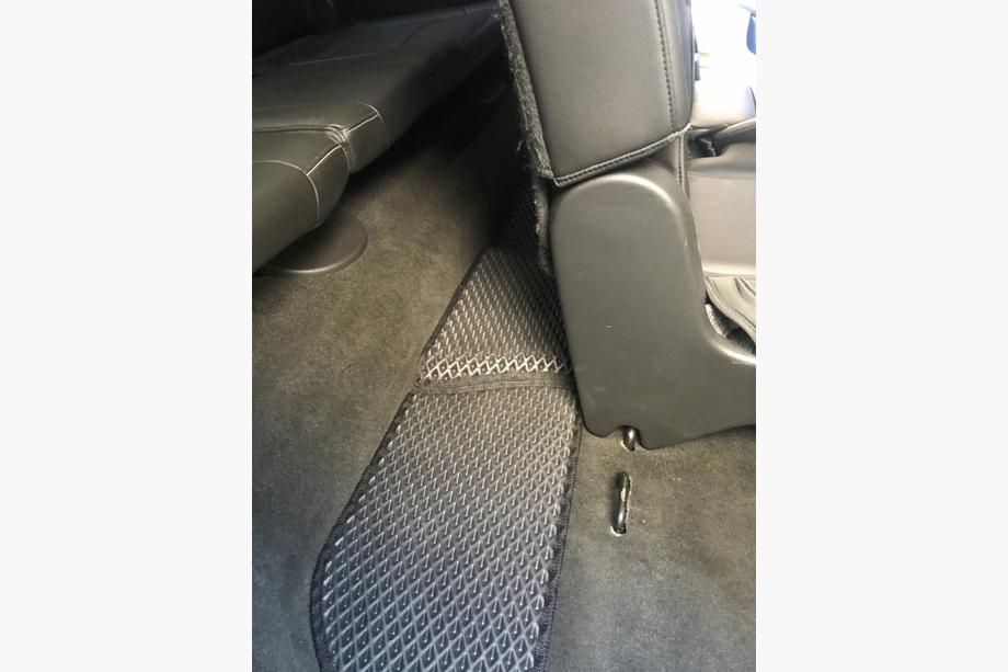 Chevrolet Suburban 2014-2019 рр. Поліуретанові килимки 3 ряди (EVA, чорні) Фото 9