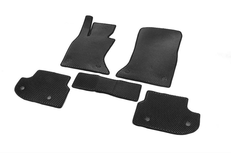 BMW 5 серія F10/F11 2010-2016 рр. Килимки 2013-2016 (EVA, чорні) Фото 9