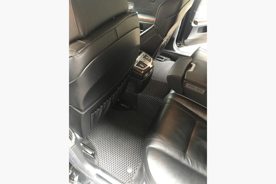BMW 7 серія E65/66 2001-2008 рр. Килимки E65 (EVA, чорні) Фото 8