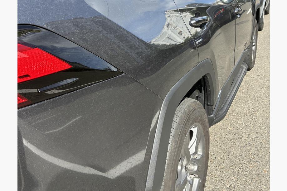 Toyota Rav 4 2019-2025 рр. Бокові пороги OEM V2B (2 шт, алюміній) Фото 3