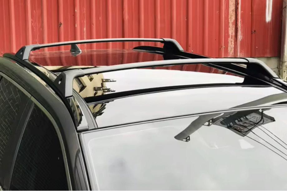 Toyota Rav 4 2019-2025 рр. Поперечки ОЕМ під інтегровані рейлінги (2 шт) Фото 10