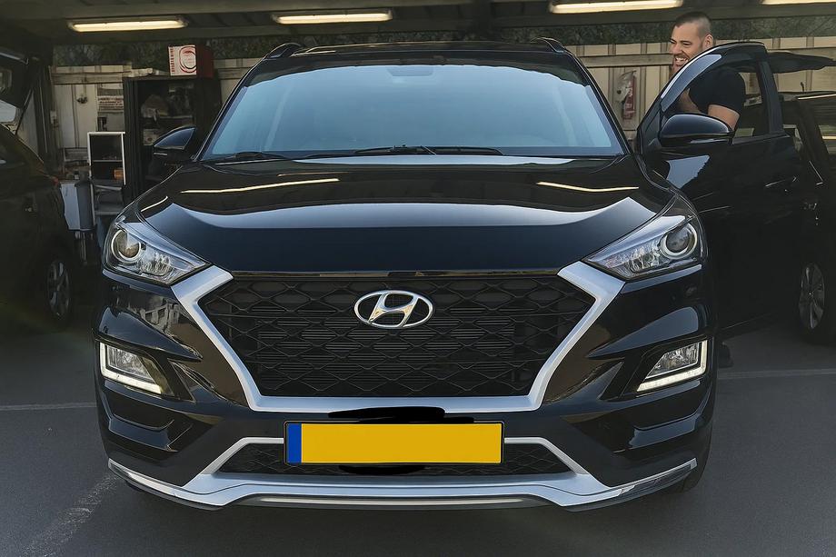 Hyundai Tucson TL 2016-2021 рр. Передня і задня накладки 2019+ (2 шт) Фото 4
