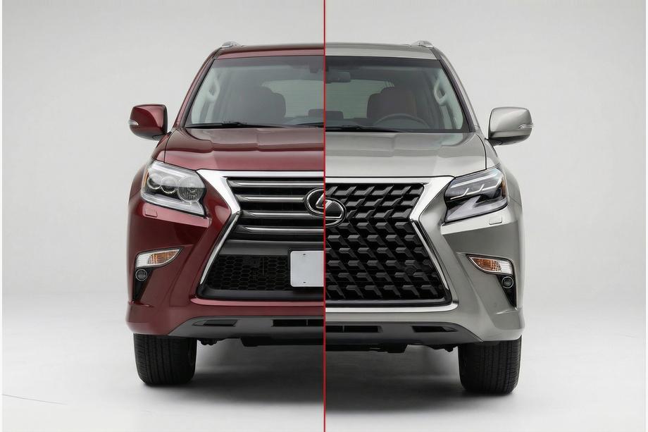 Lexus GX460 2009-2023 рр. Комплект рестайлінгу з 2013-2019 на 2021 рік
