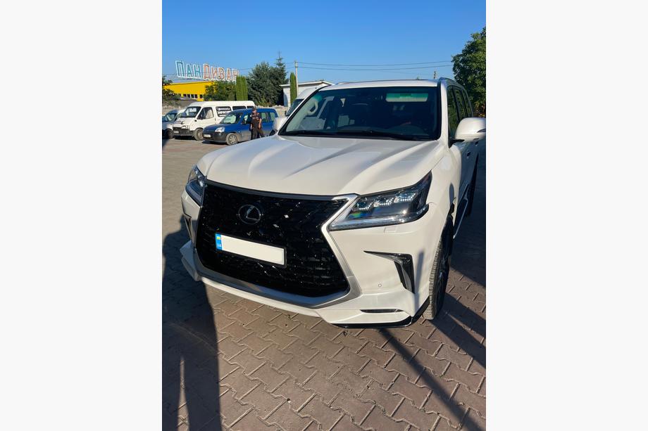 Lexus LX570/450d 2008-2022 рр. Комплект обвісів (TRD-Sport 2021-2022) Білий колір Фото 5