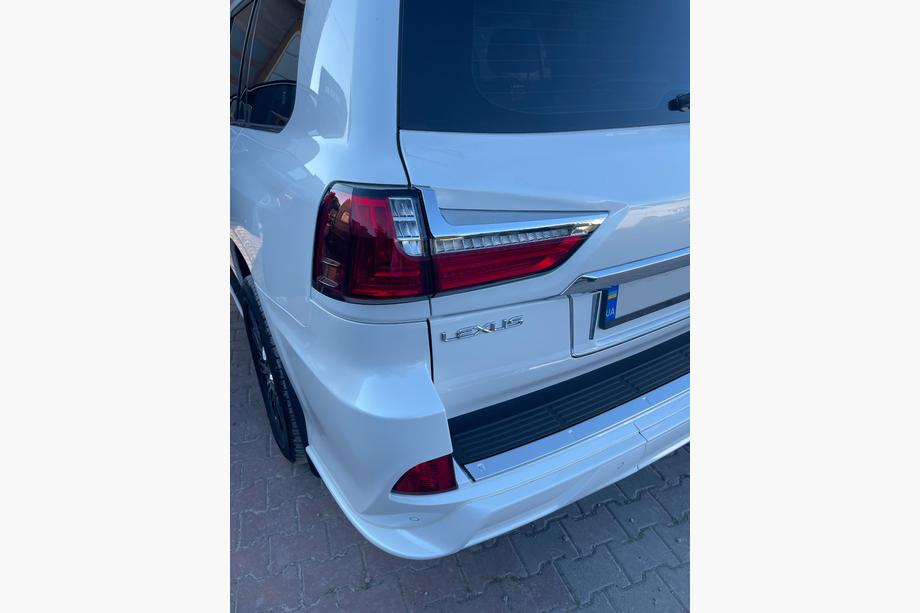 Lexus LX570/450d 2008-2022 рр. Комплект обвісів (TRD-Sport 2021-2022) Білий колір Фото 7
