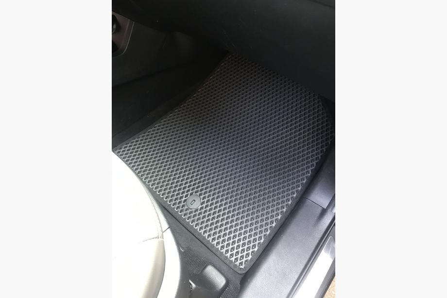 Hyundai Santa Fe 3 2012-2018 рр. Килимки 5 місць (EVA, чорні) Фото 2
