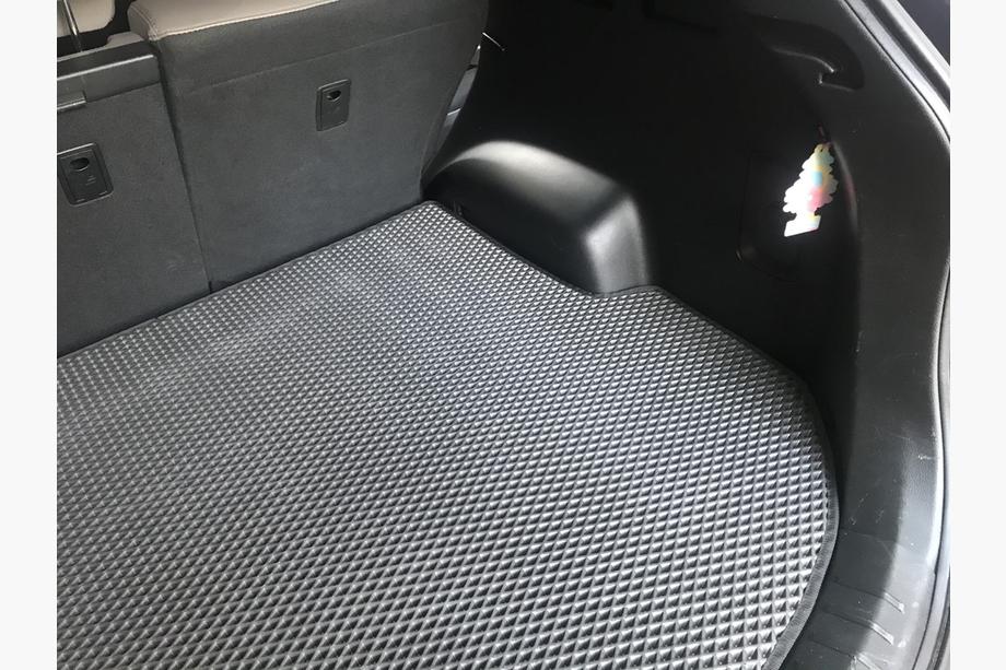 Hyundai Santa Fe 3 2012-2018 рр. Килимок багажника (EVA, чорний) (5 місць) Фото 3