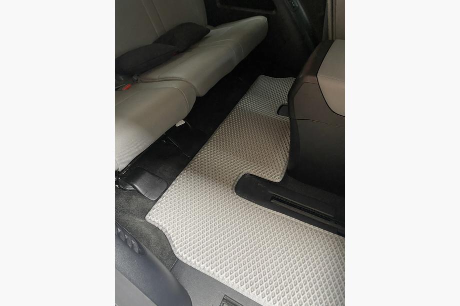 Toyota Sequoia 2007-2022 рр. Поліуретанові килимки 3 ряди (EVA, сірі) Фото 8