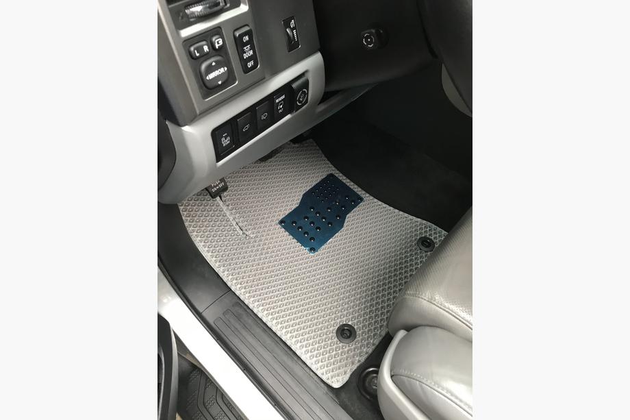Toyota Sequoia 2007-2022 рр. Поліуретанові килимки 3 ряди (EVA, сірі) Фото 14