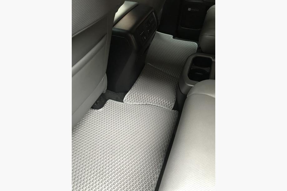 Toyota Sequoia 2007-2022 рр. Поліуретанові килимки 3 ряди (EVA, сірі) Фото 17
