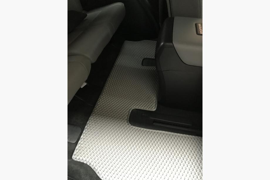 Toyota Sequoia 2007-2022 рр. Поліуретанові килимки 3 ряди (EVA, сірі) Фото 21