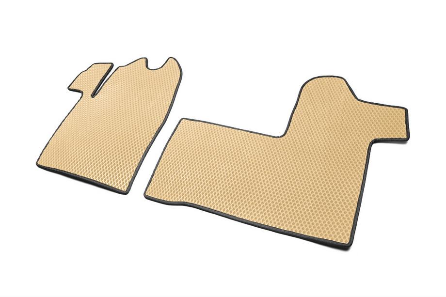 Renault Master 2011-2023 рр. Килимки EVA (бежеві) Image