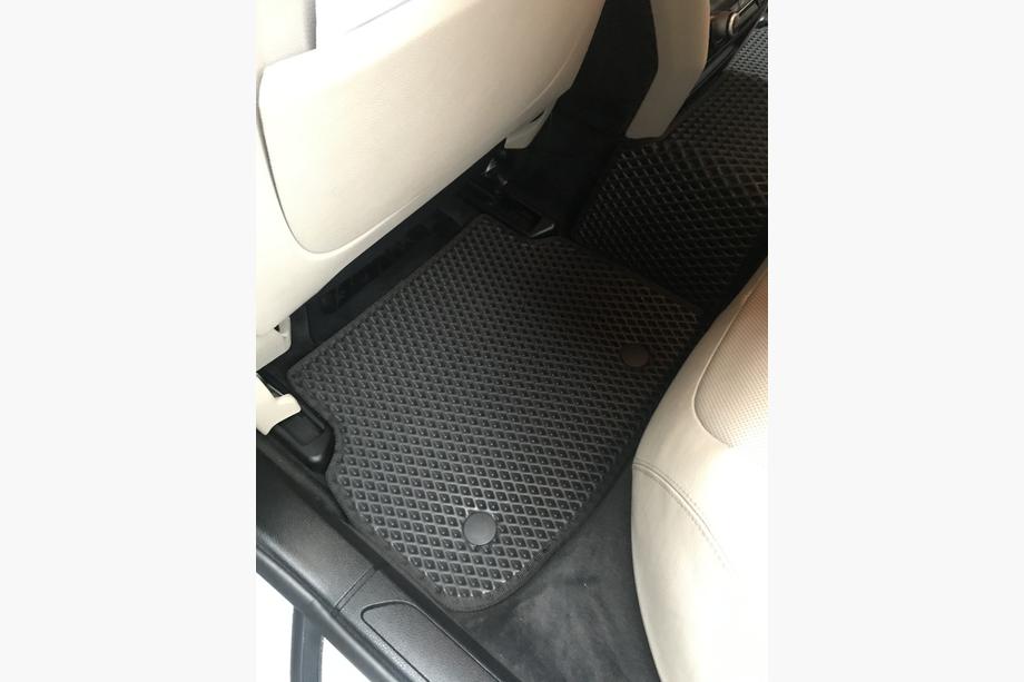 BMW 7 серія F01/F02 2008-2015 рр. Килимки EVA (для F02, Чорний) Фото 5