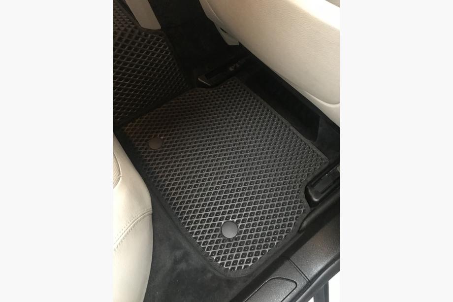 BMW 7 серія F01/F02 2008-2015 рр. Килимки EVA (для F02, Чорний) Фото 7