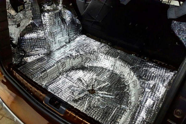 Шумоізоляція багажника своїми руками