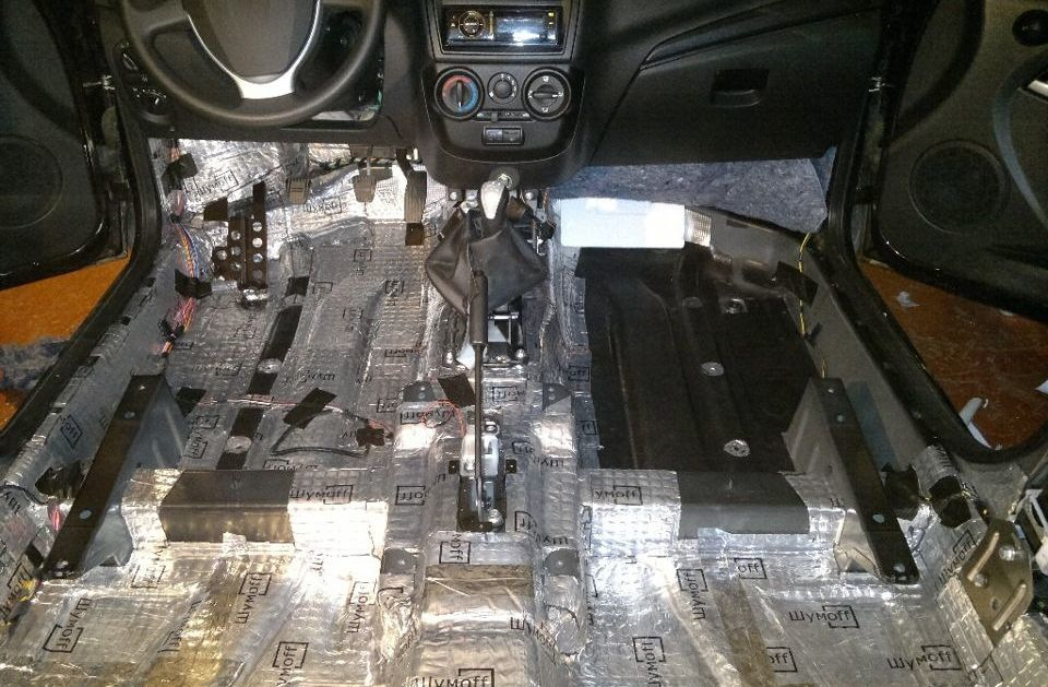 Шумоізоляція підлоги автомобіля власними руками