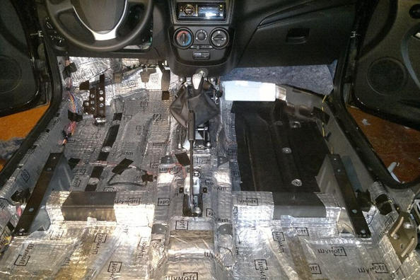 Шумоізоляція підлоги автомобіля власними руками