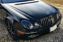 Mercedes E-сlass W211 2002-2009 рр. Передня решітка 2006-2009 (GT Panamericana) фото 1