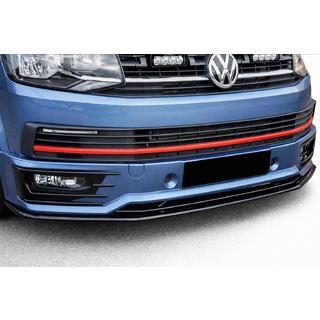Передня лип накладка для SportLine 2015-2018 (ABS) Volkswagen T6 2015-2024 рр. фото 1