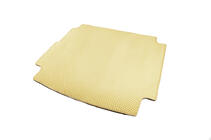 Porsche Cayenne 2010-2017 рр. Килимок багажника з сабвуфером (EVA, бежевий) фото 2