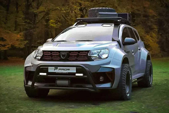 Duster планують оснастити агресивним обвісом і мотором на 400 "коней" Фото 1