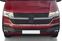 Volkswagen T6 2015-2024 рр. Посмішка під гратами 2019+ (1 шт, нерж) фото 1