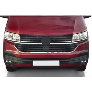 Посмішка під гратами 2019+ (1 шт, нерж) Volkswagen T6 2015-2024 рр. фото 1