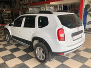 Dacia Duster 2008-2018 рр. Накладки на арки гладкі (8 шт, пластикові) фото 3