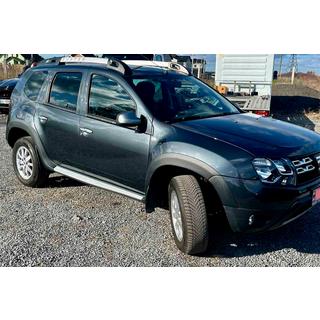 Накладки на арки гладкі (8 шт, пластикові) Dacia Duster 2008-2018 рр. фото 1