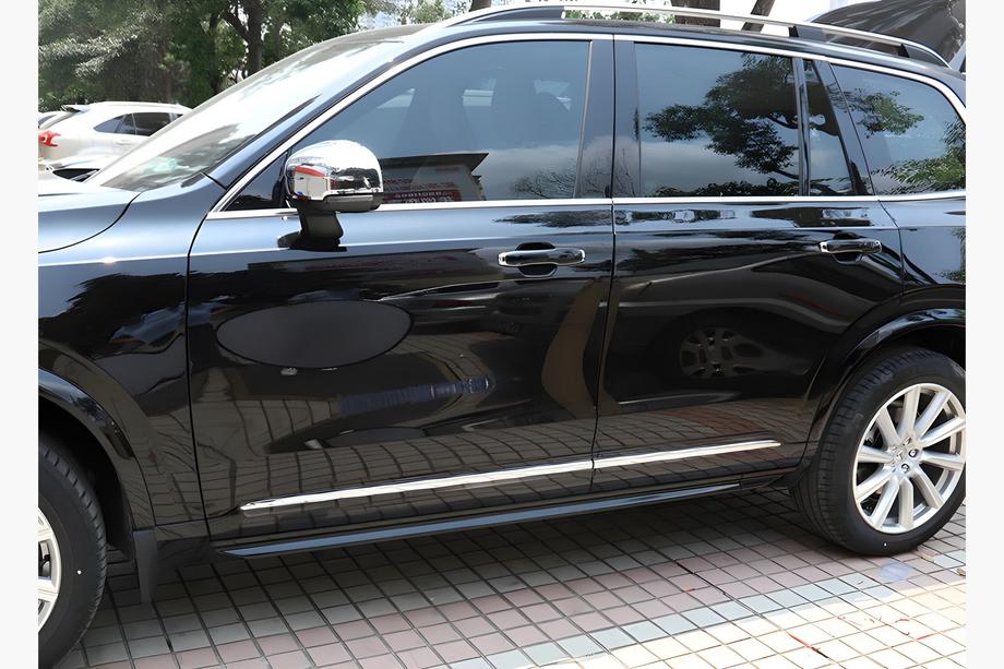 Volvo XC90 2002-2014 рр. Молдинг (4 шт, нерж) Image