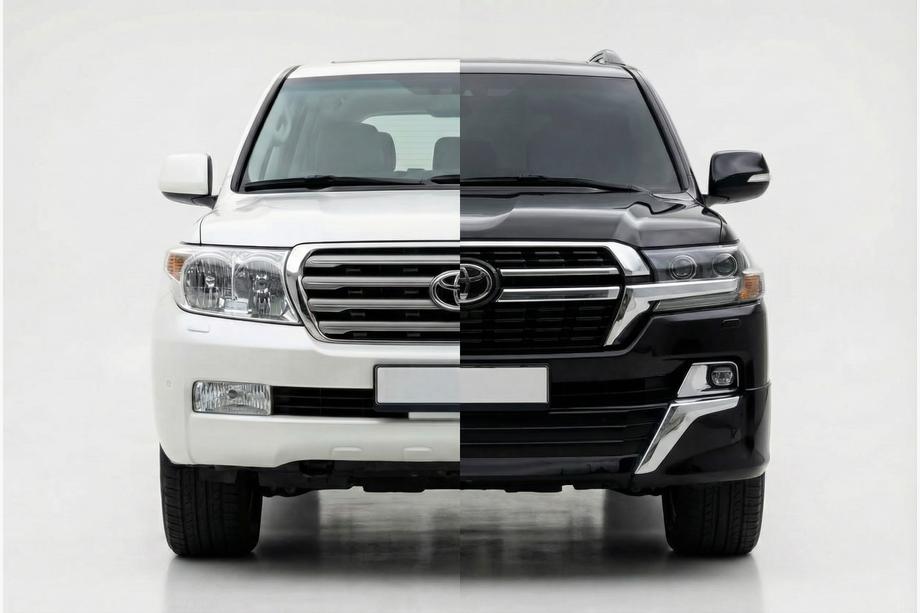 Toyota Land Cruiser 200 2007-2021 рр. Комплект рестайлінгу з LC200 2008-2015 на 2021 Executive