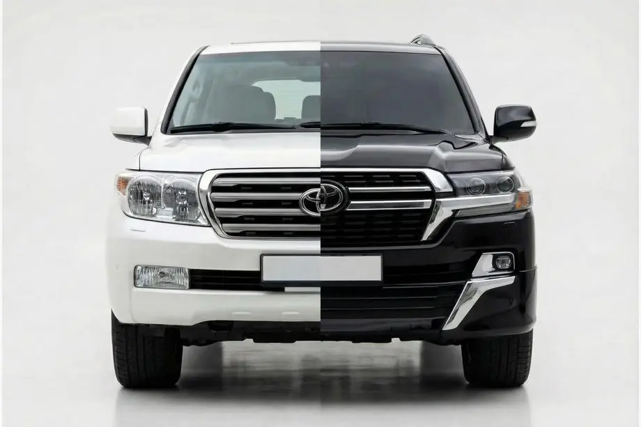 Toyota Land Cruiser 200 2007-2021 рр. Комплект рестайлінгу з LC200 2008-2015 на 2021 Executive