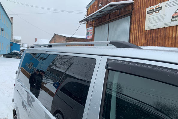 Рейлінги на Volkswagen T6 Transporter