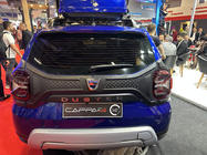 Dacia Duster 2018-2024 рр. Накладка на задній бампер (ABS, сіра) фото 4