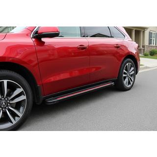 Бокові пороги Maya Red (2 шт., Алюміній) Acura MDX 2013-2020 рр. фото 1