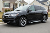 Acura MDX 2013-2020 рр. Бокові пороги Maya V2 (2 шт., Алюміній) фото 1