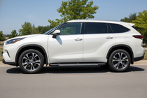 Acura MDX 2013-2020 рр. Бокові пороги Bosphorus Grey (2 шт., Алюміній) фото 1