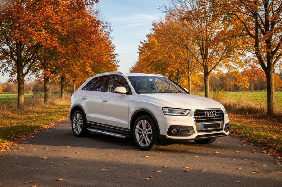 Audi Q3 2011-2019 рр. Бокові пороги Mevsim Grey (2 шт., Алюміній) Фото 1