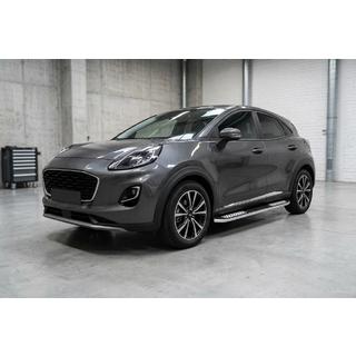 Бокові пороги Tayga V2 (2 шт., Алюміній) фото 1
