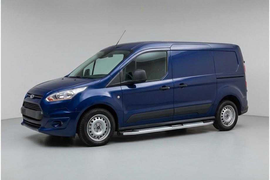 Ford Connect 2014-2021 рр. Бокові пороги Mevsim Grey (2 шт., Алюміній) Максі база Фото 1