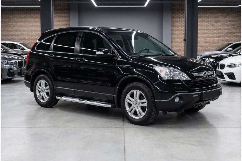 Honda CRV 2007-2011 рр. Бокові пороги Mevsim Grey (2 шт., Алюміній) Image