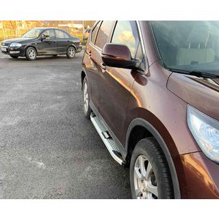 Бокові пороги Mevsim Grey (2 шт., Алюміній) фото 3