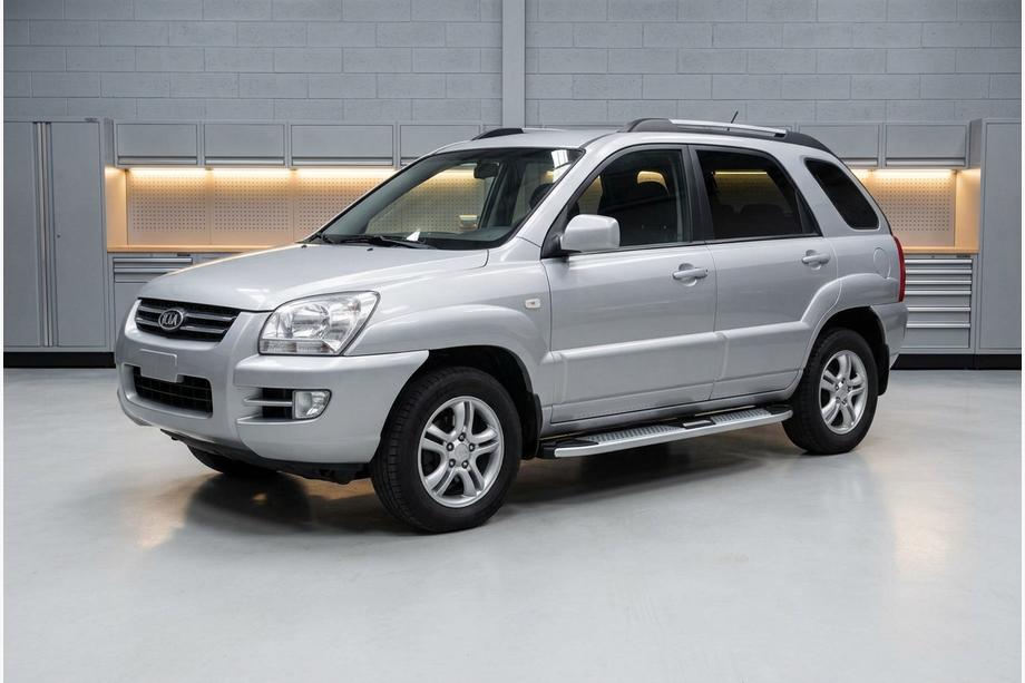 Kia Sportage 2004-2010 рр. Бокові пороги Mevsim Grey (2 шт., Алюміній) Фото 1