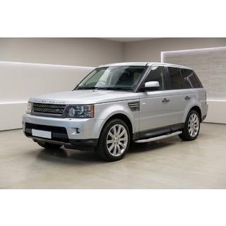 Бокові пороги Mevsim Grey (2 шт., Алюміній) Range Rover Sport 2005-2013 рр. фото 1