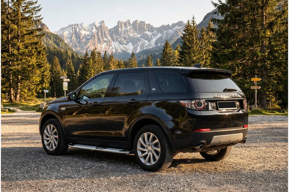 Land Rover Discovery Sport 2014- рр. Бокові пороги Mevsim Grey (2 шт., Алюміній) Фото 1