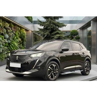 Бокові пороги Mevsim Grey (2 шт., Алюміній) Peugeot 3008 2016-2023 рр. фото 1