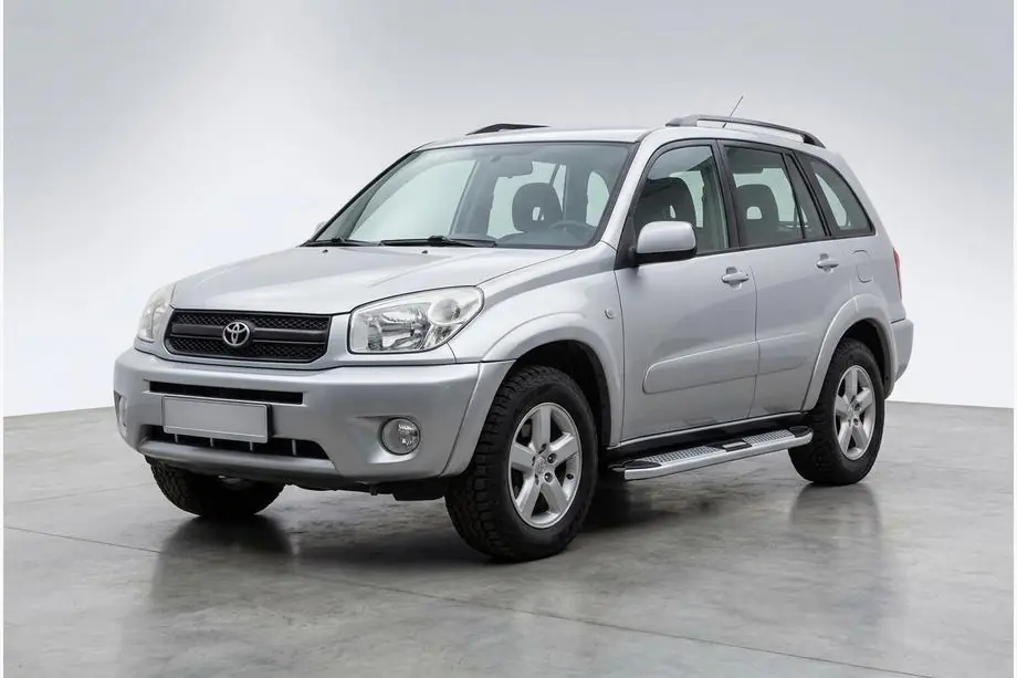 Toyota Rav 4 2001-2005 рр. Бокові пороги Mevsim Grey (2 шт., Алюміній) Фото 1