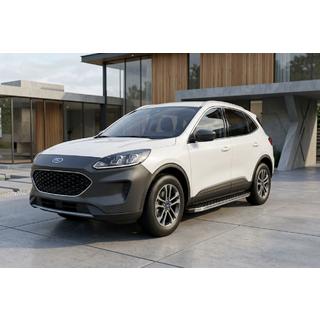 Бокові пороги BlackLine (2 шт., Алюміній) Ford Kuga/Escape 2019- рр. фото 1