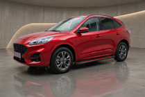 Ford Kuga/Escape 2019- рр. Бокові пороги Maya Red (2 шт., Алюміній) фото 1